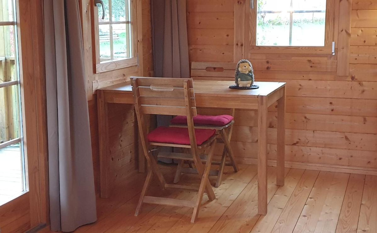 Chalet Bois Pleine Campagne A Pontigny Exterior foto